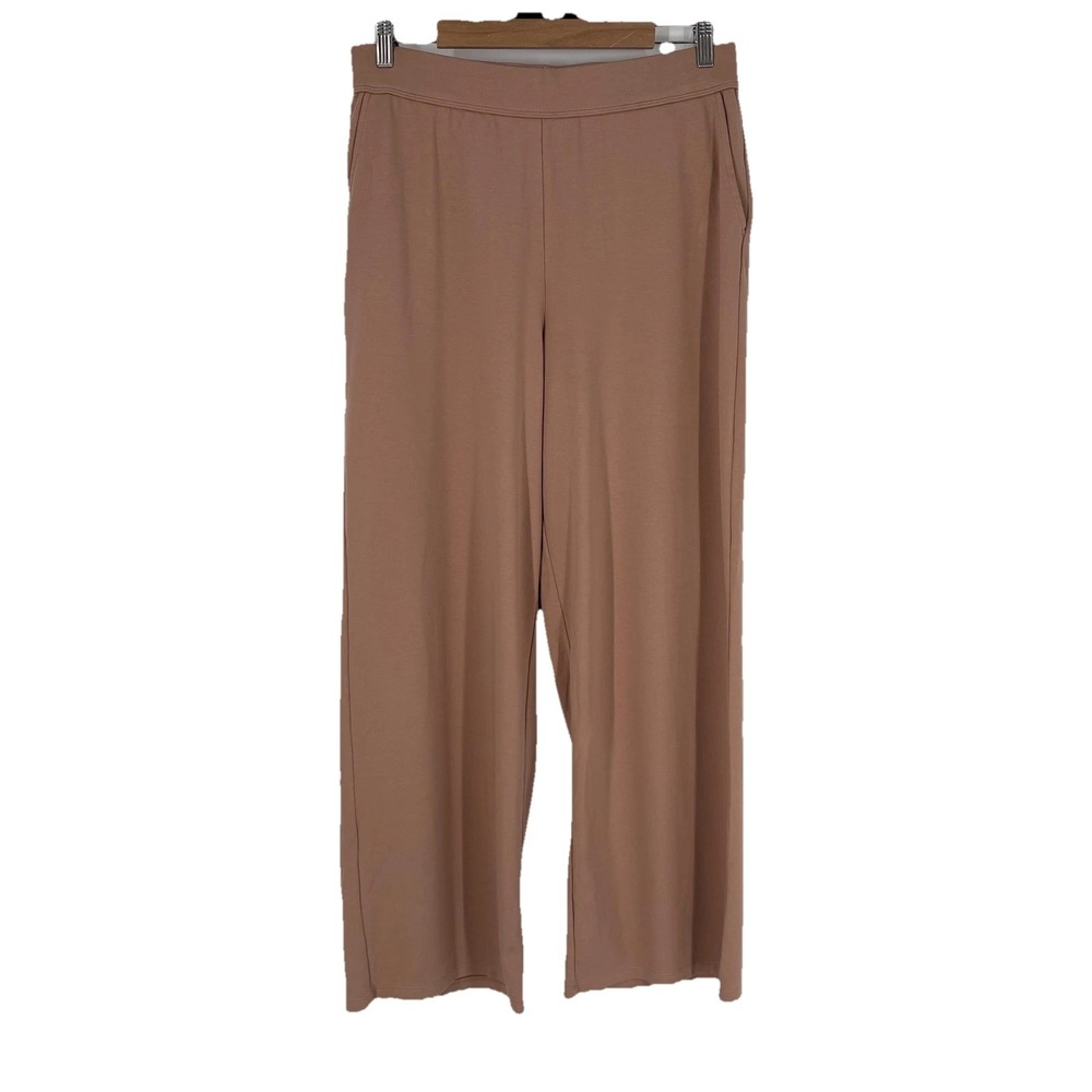 Yitty Pants Womens XL Brown Body Butter Straight Leg Lounge Sweatpants
